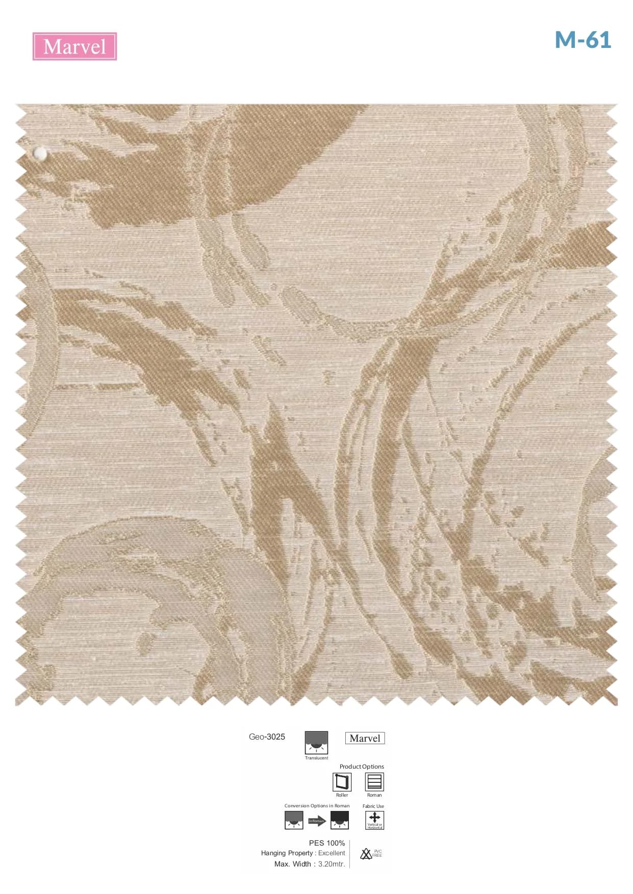 Marvel Roller Blind Flourish Collection