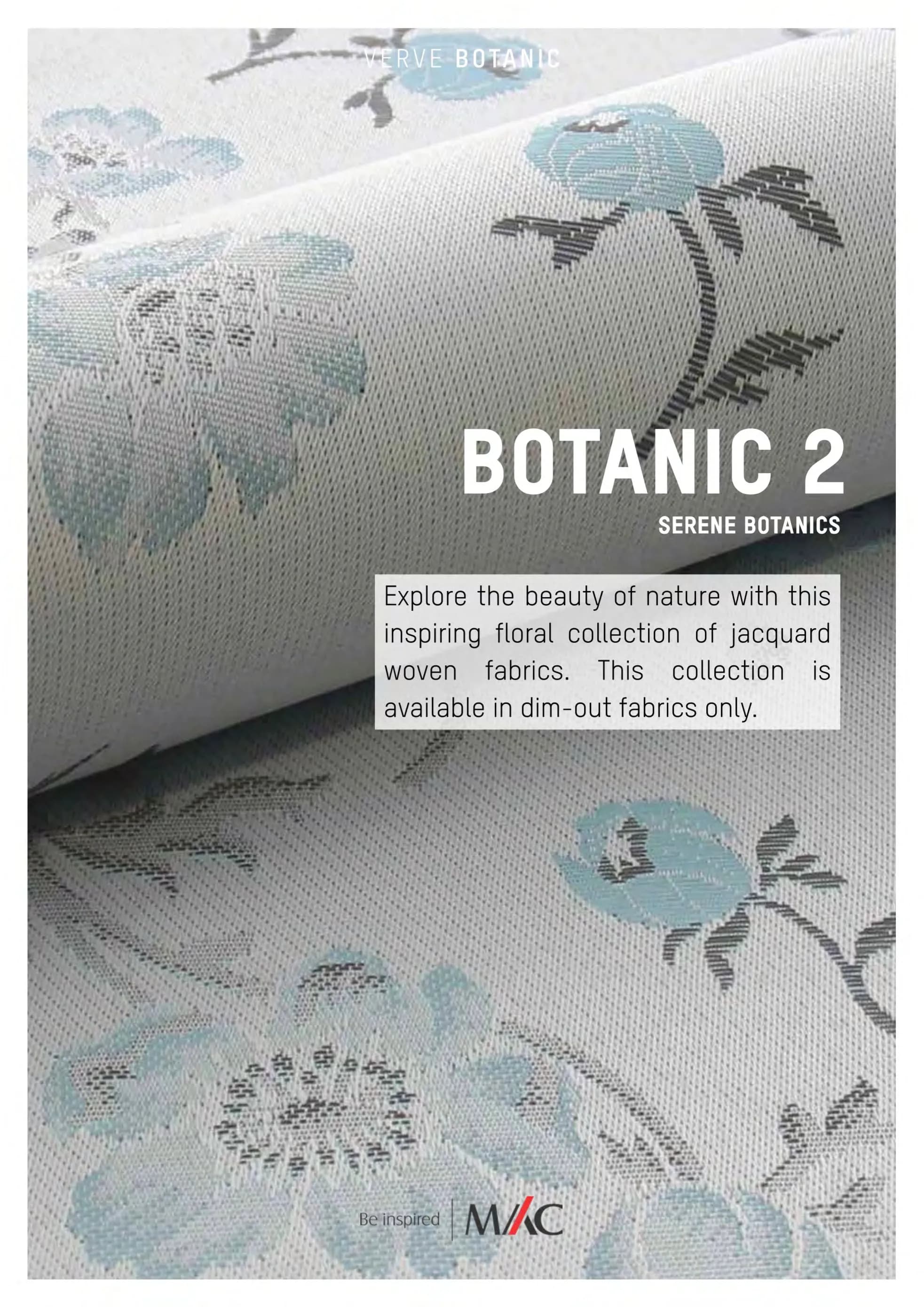 Mac Roller Blind Verve Botanic - 2 Collection