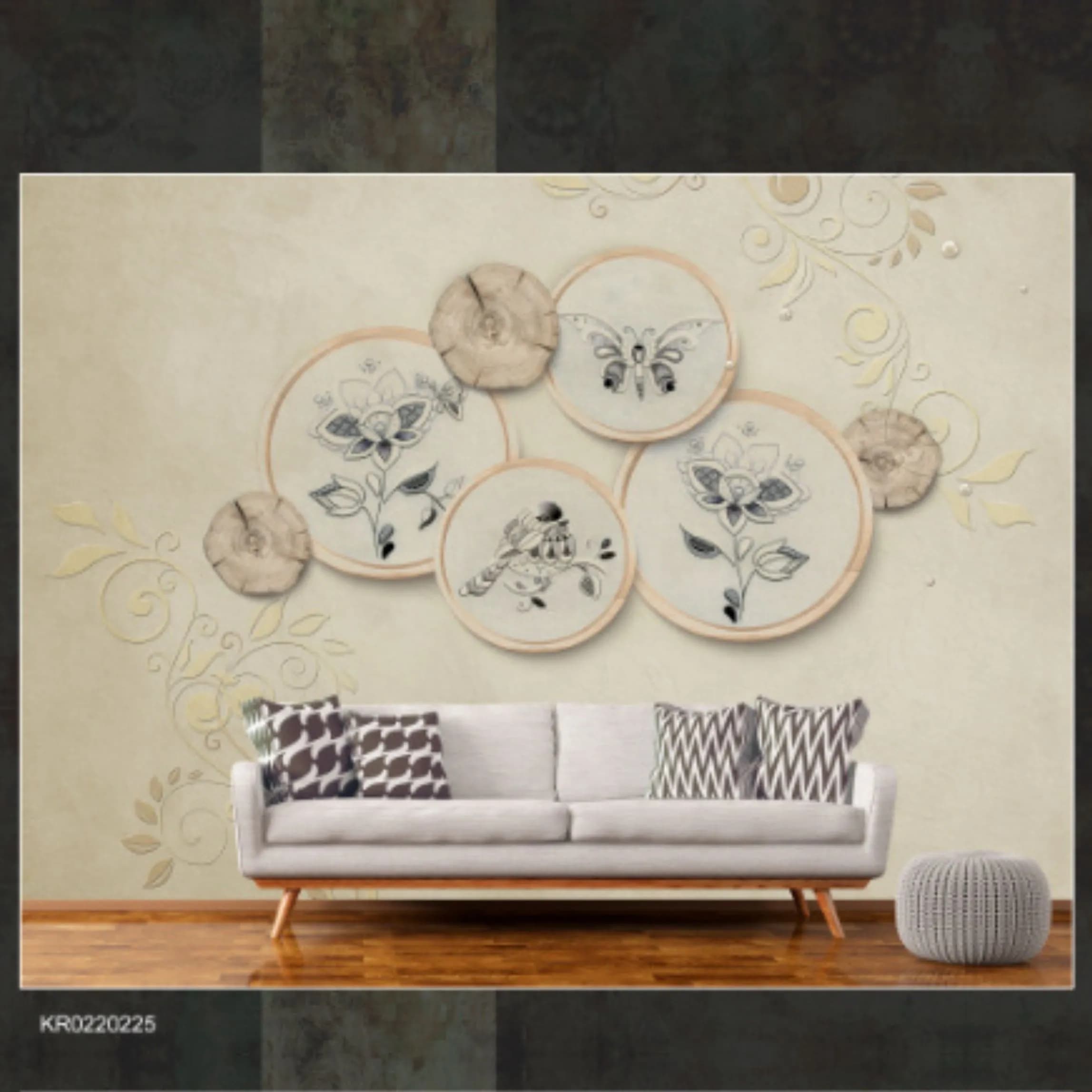 Alkemi Murals Kulture Customized Wallpaper | KR0220225