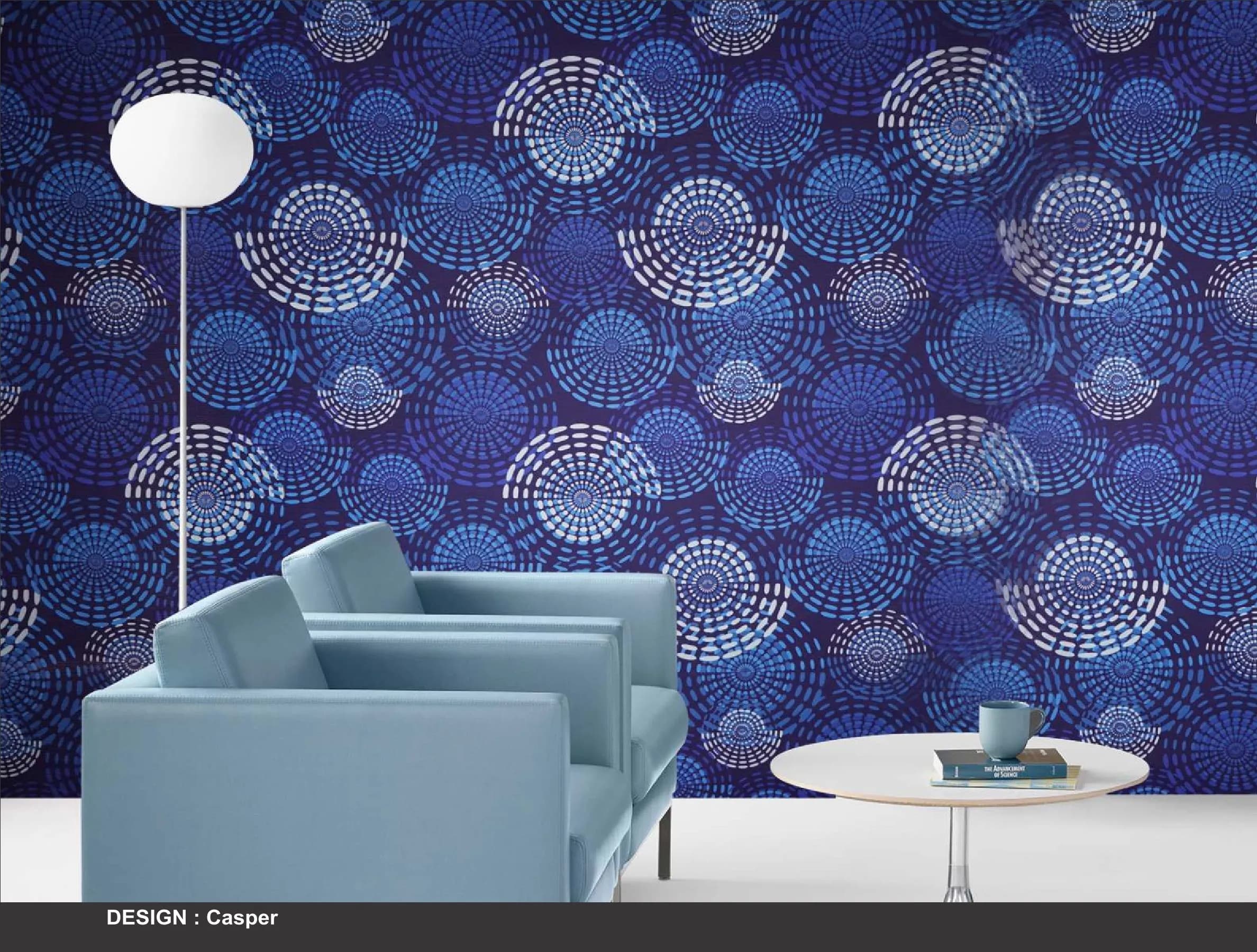 Kazage Casper Printed Blinds & Wallpapers Design
