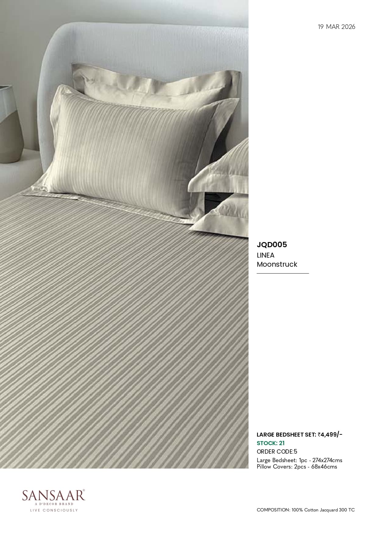 JQD005 LINEA Moonstruck