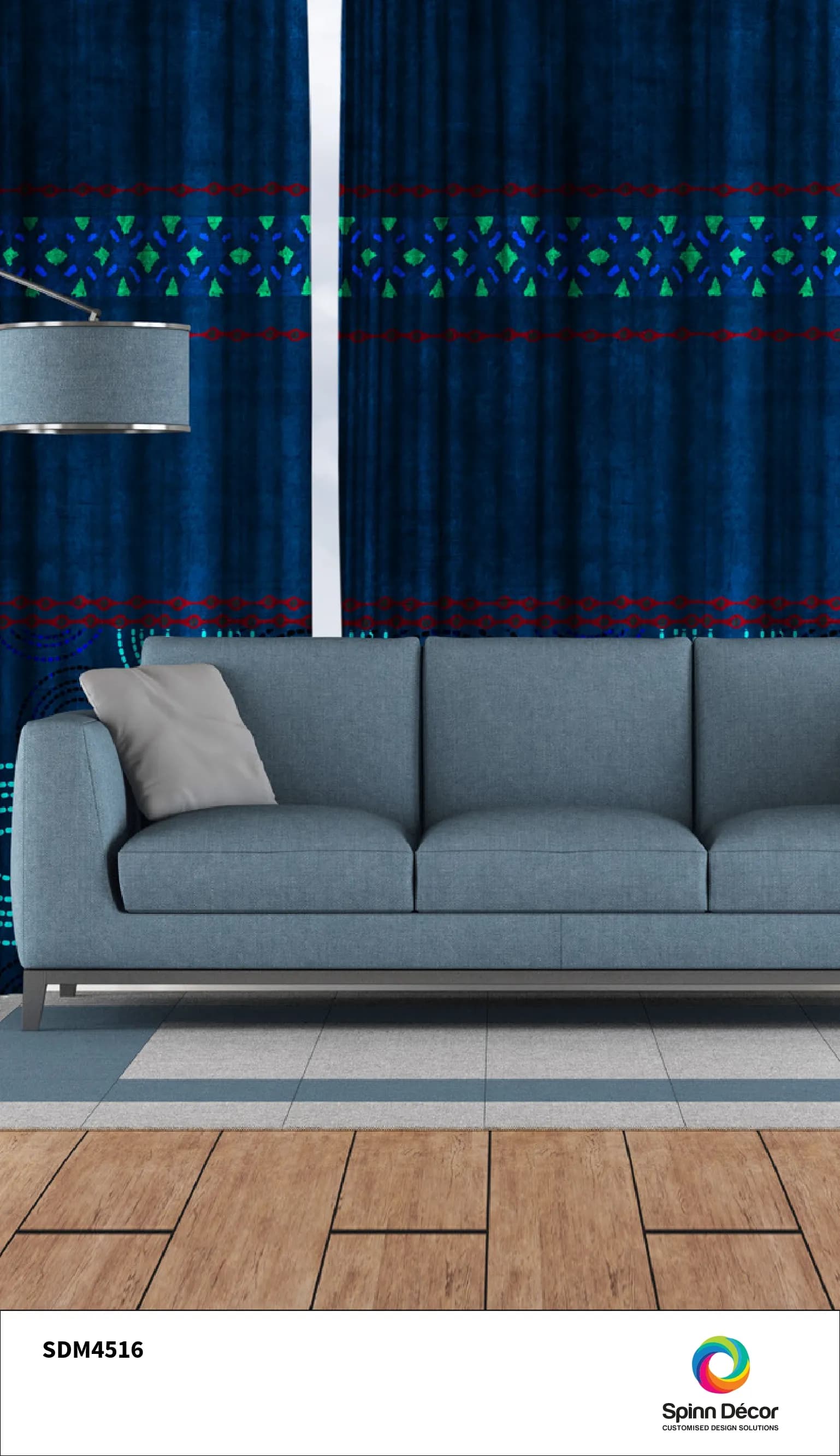 Customized Curtains - Spin Decor | 4516