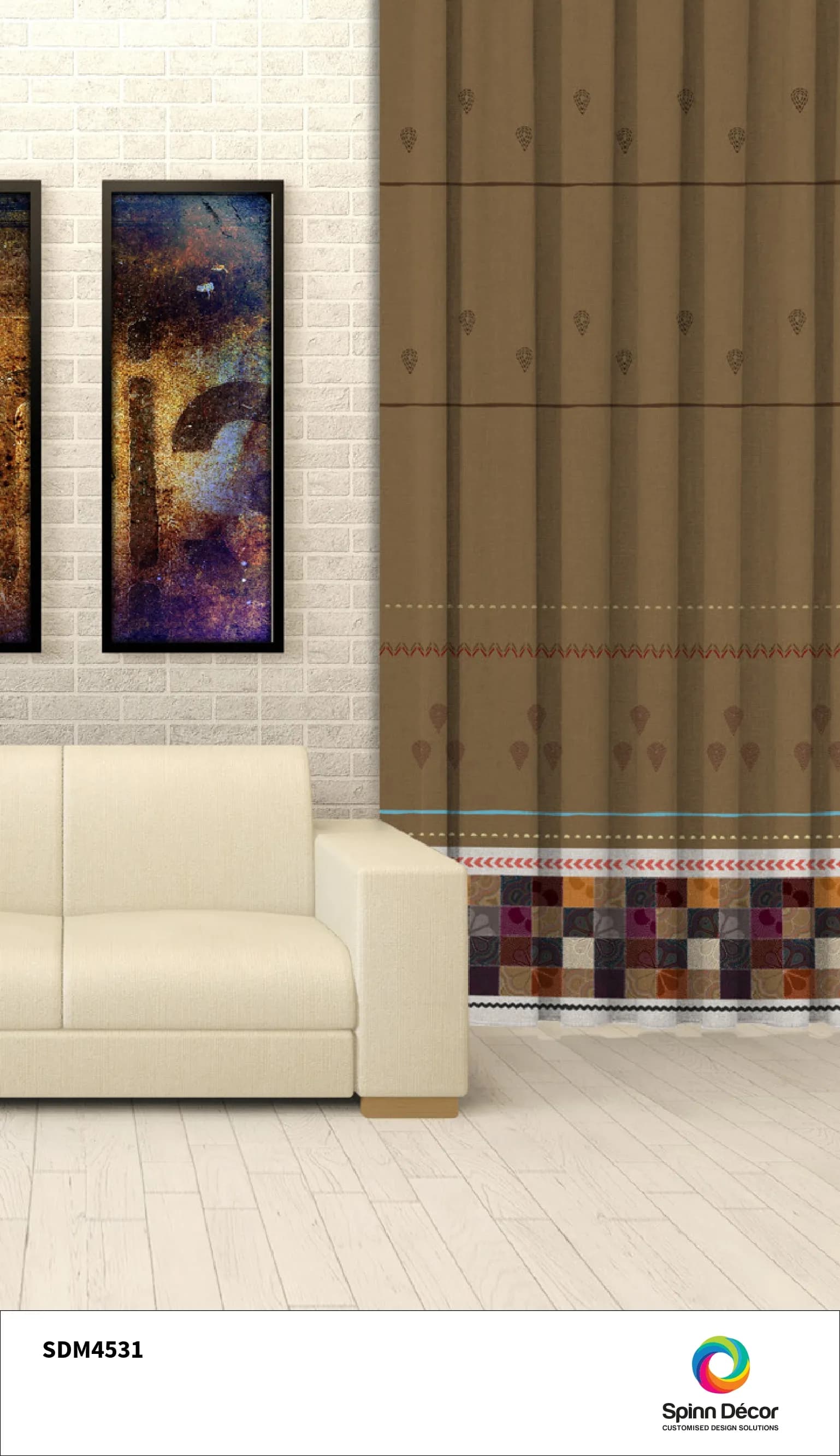 Customized Curtains - Spin Decor | 4531