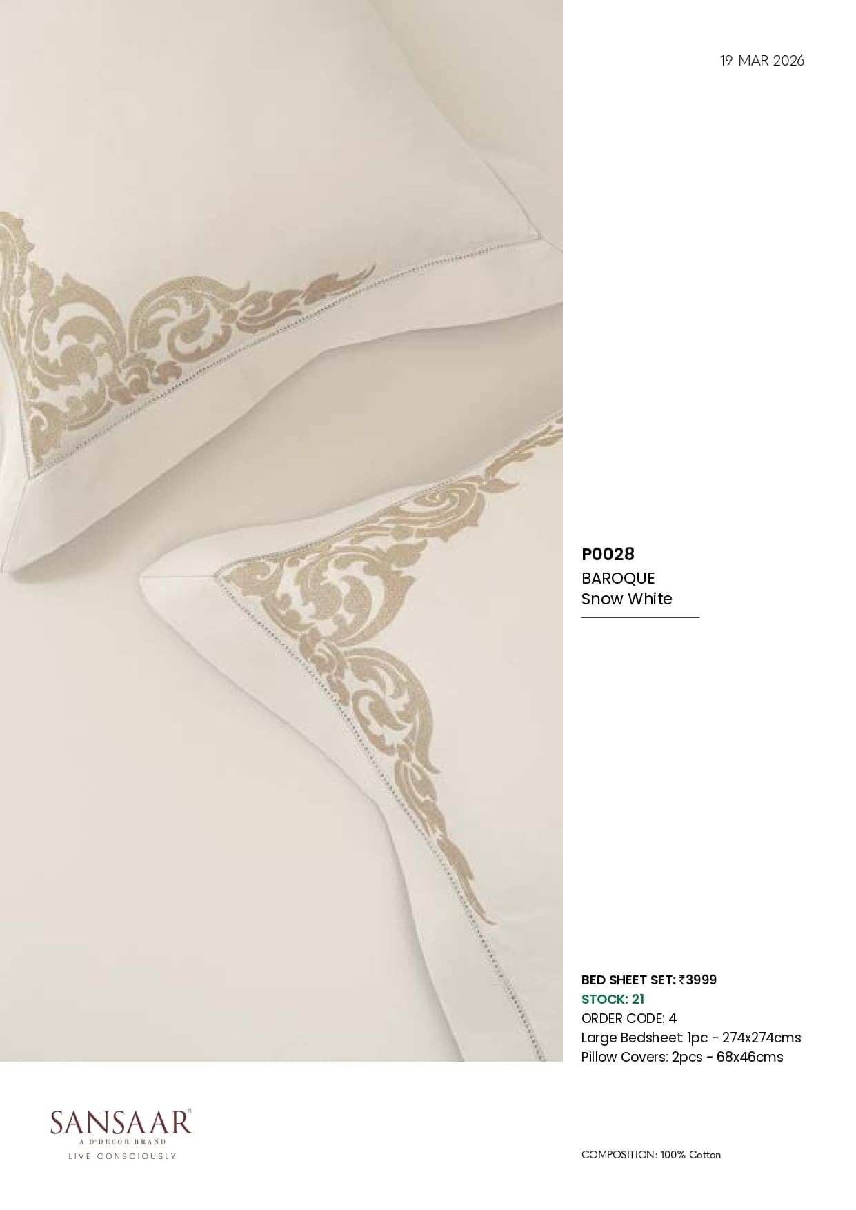 P0028 BAROQUE Snow White