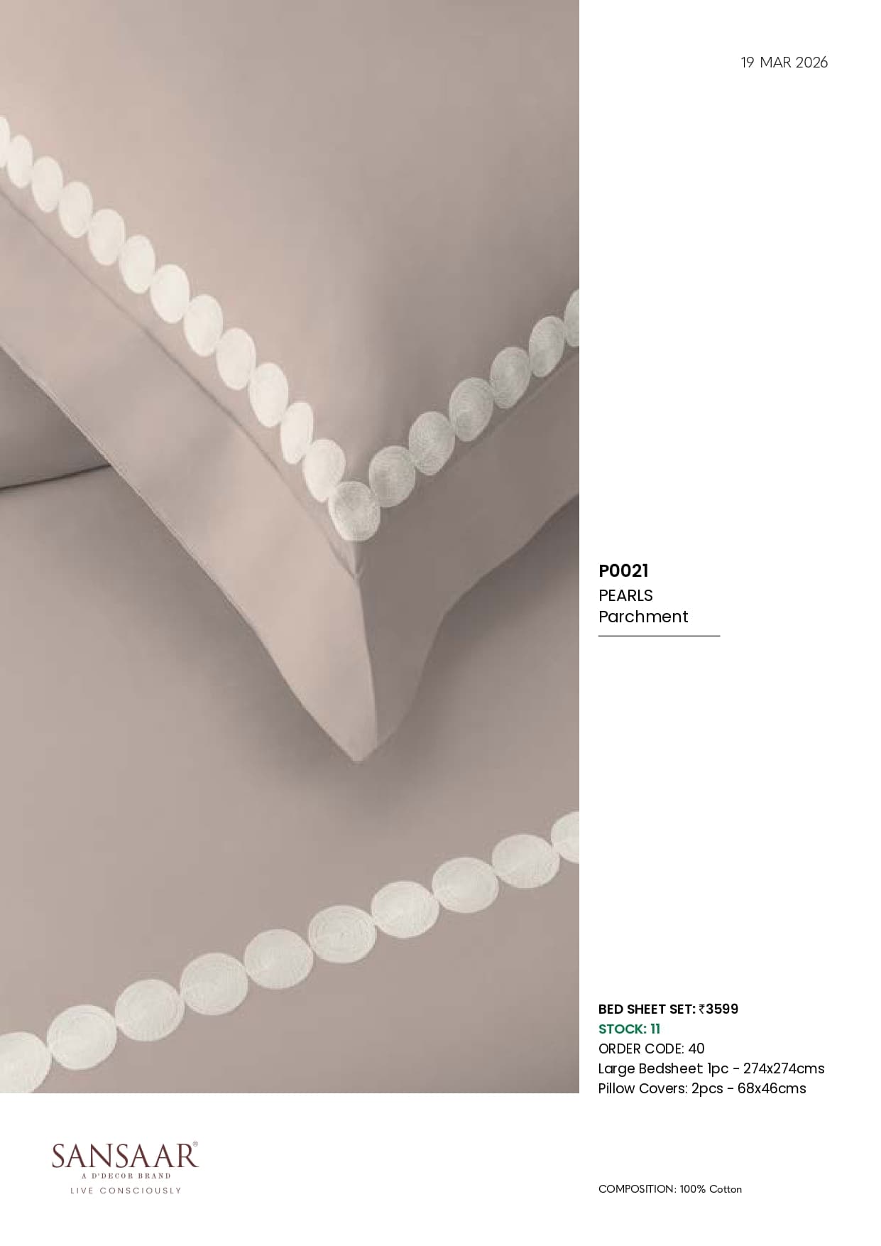 P0021 PEARLS Parchment