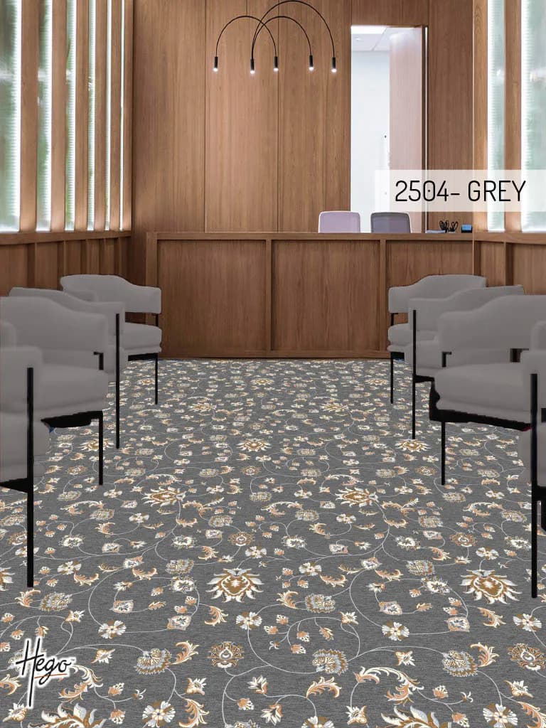 HEGO Flora Carpet Roll - 2504 Grey