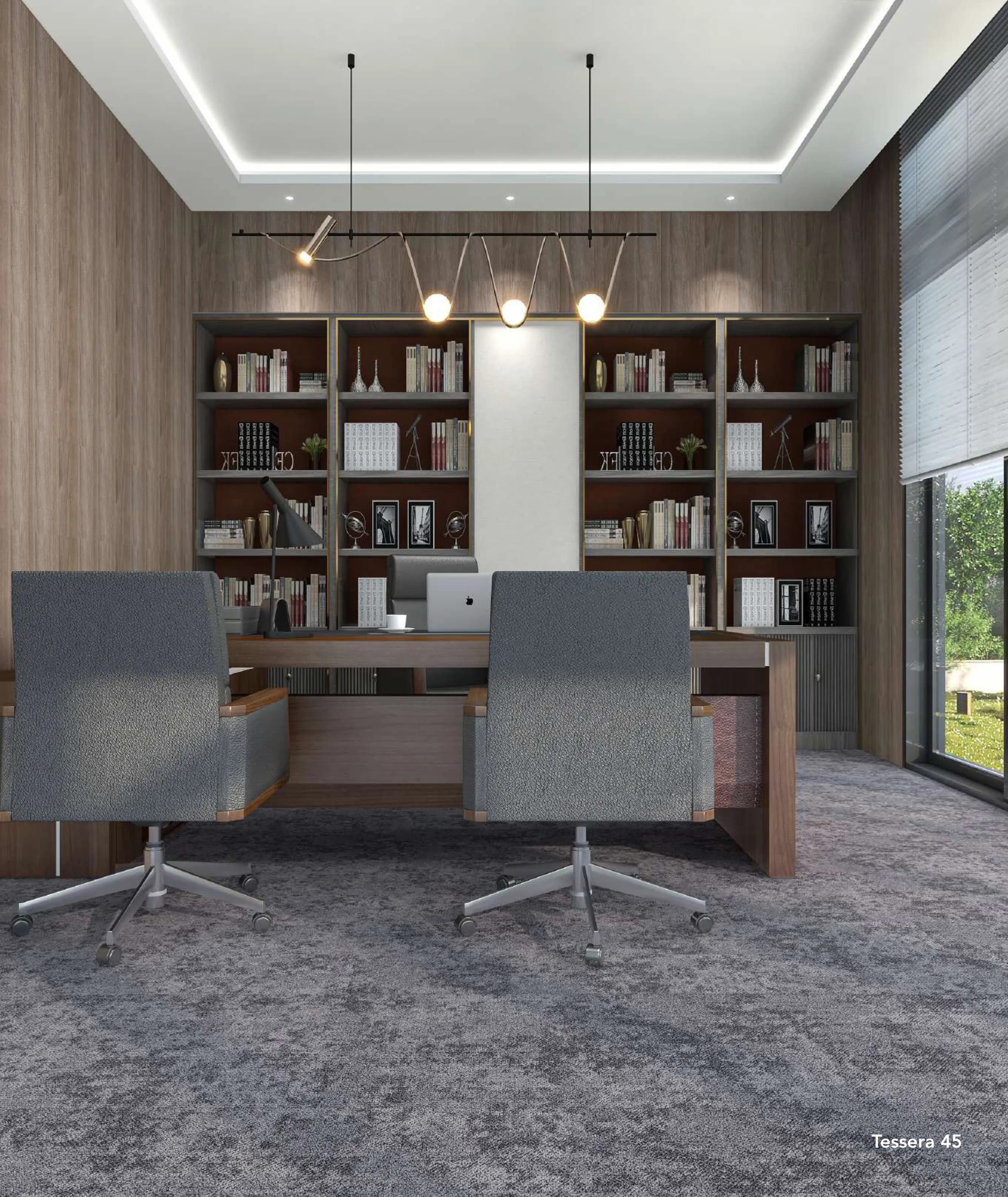 Tessera Vito Floor Carpet Tile - 45cm Durable Design