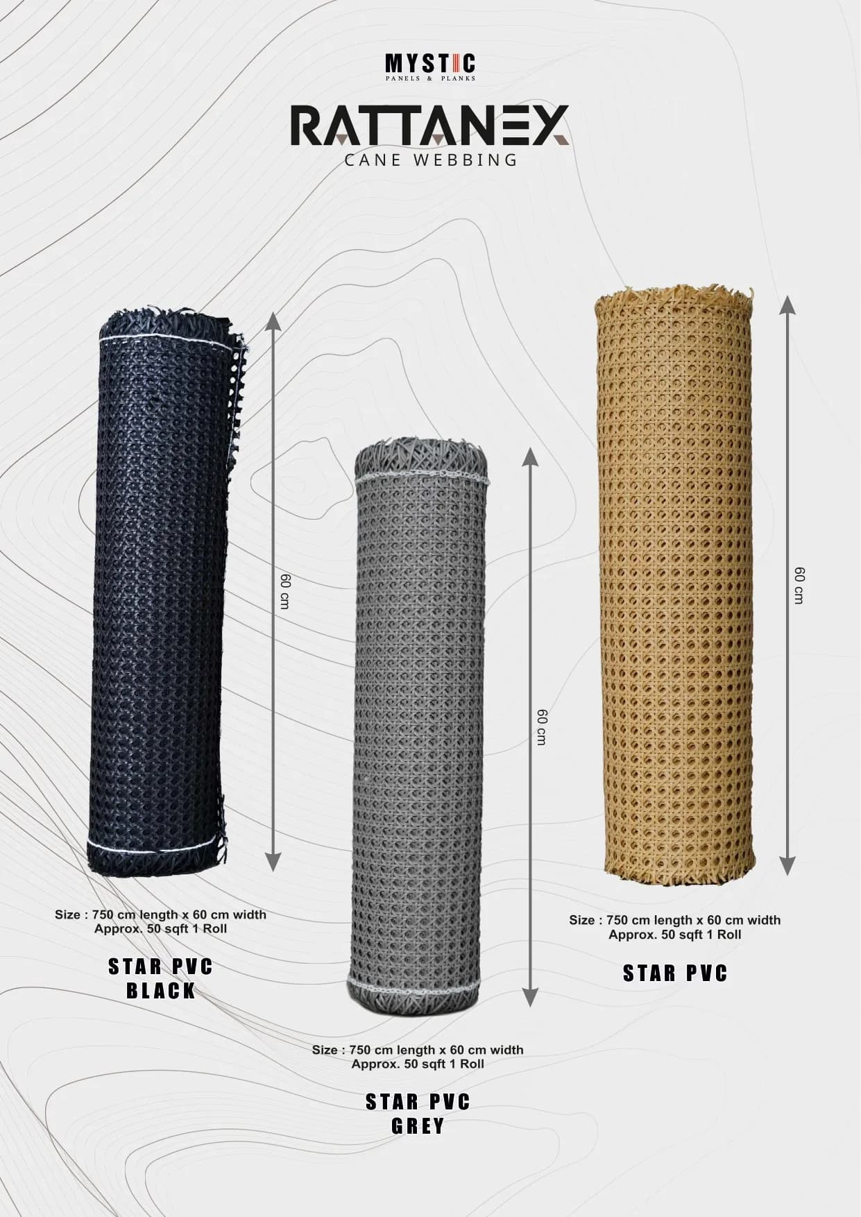 Rattan Cane Wall Paneling - Natural Home Decor