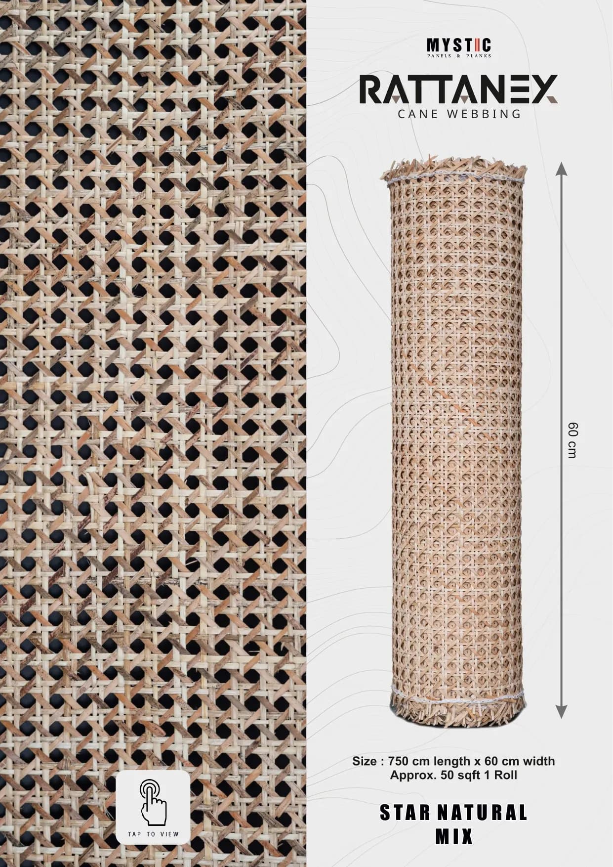 25 Rattan Cane Wall Paneling - Stylish & Sustainable Home Decor