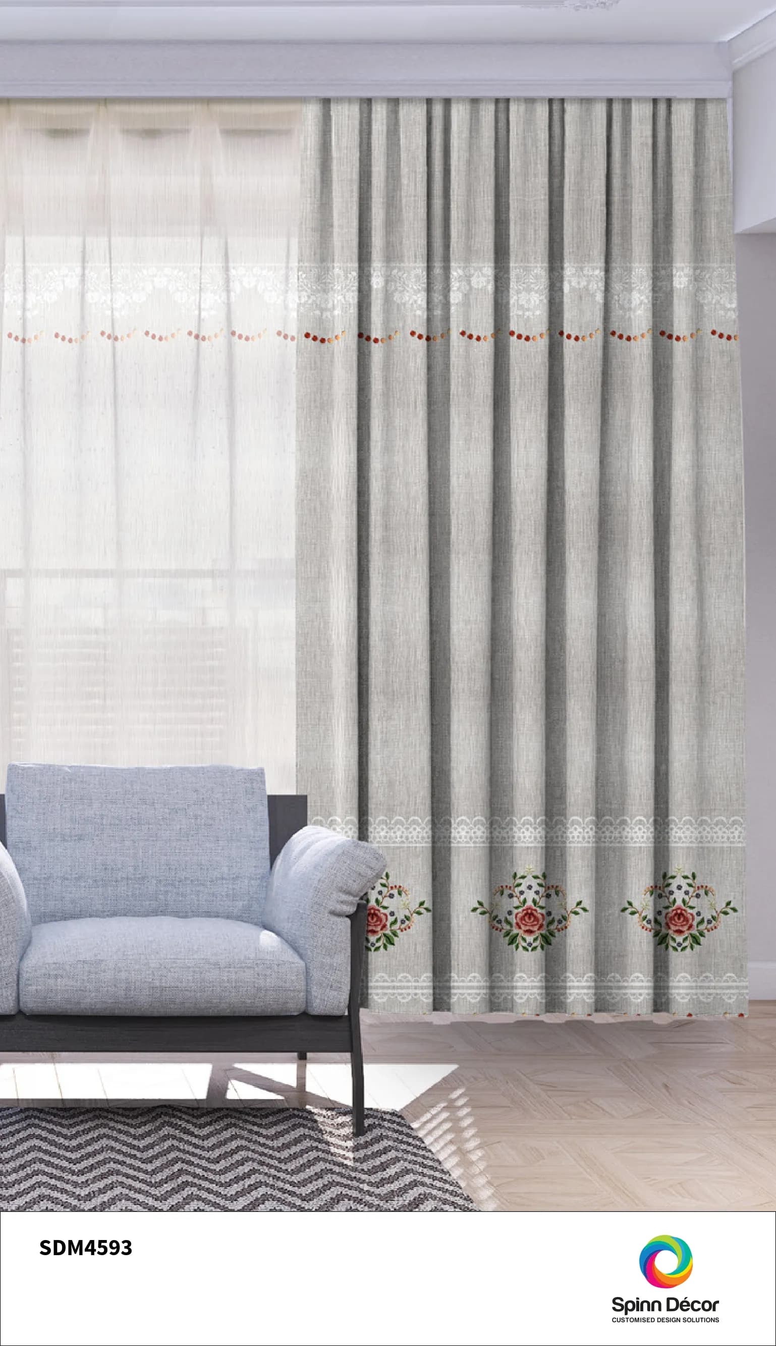 Customized Curtains - Premium Designs by Spin Decor