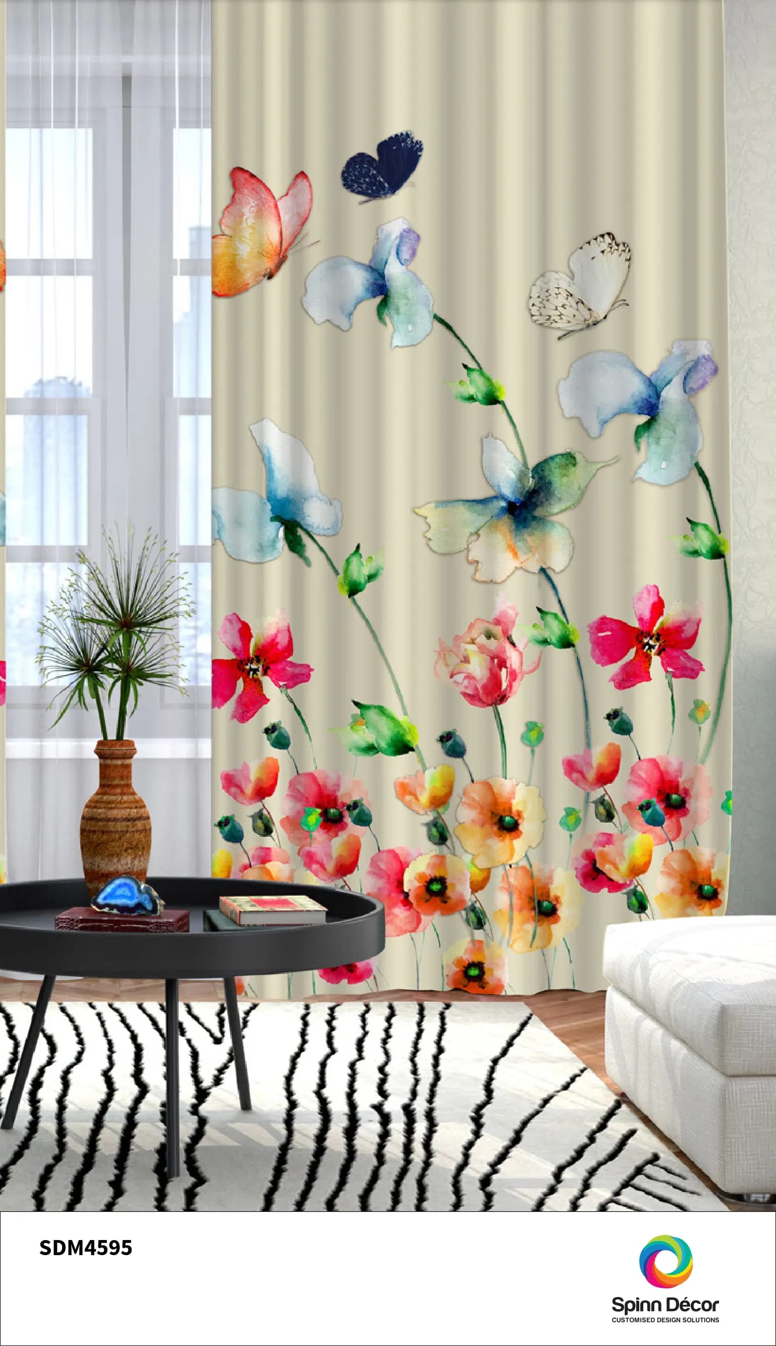 Customized Curtains - Spin Decor SDM4595