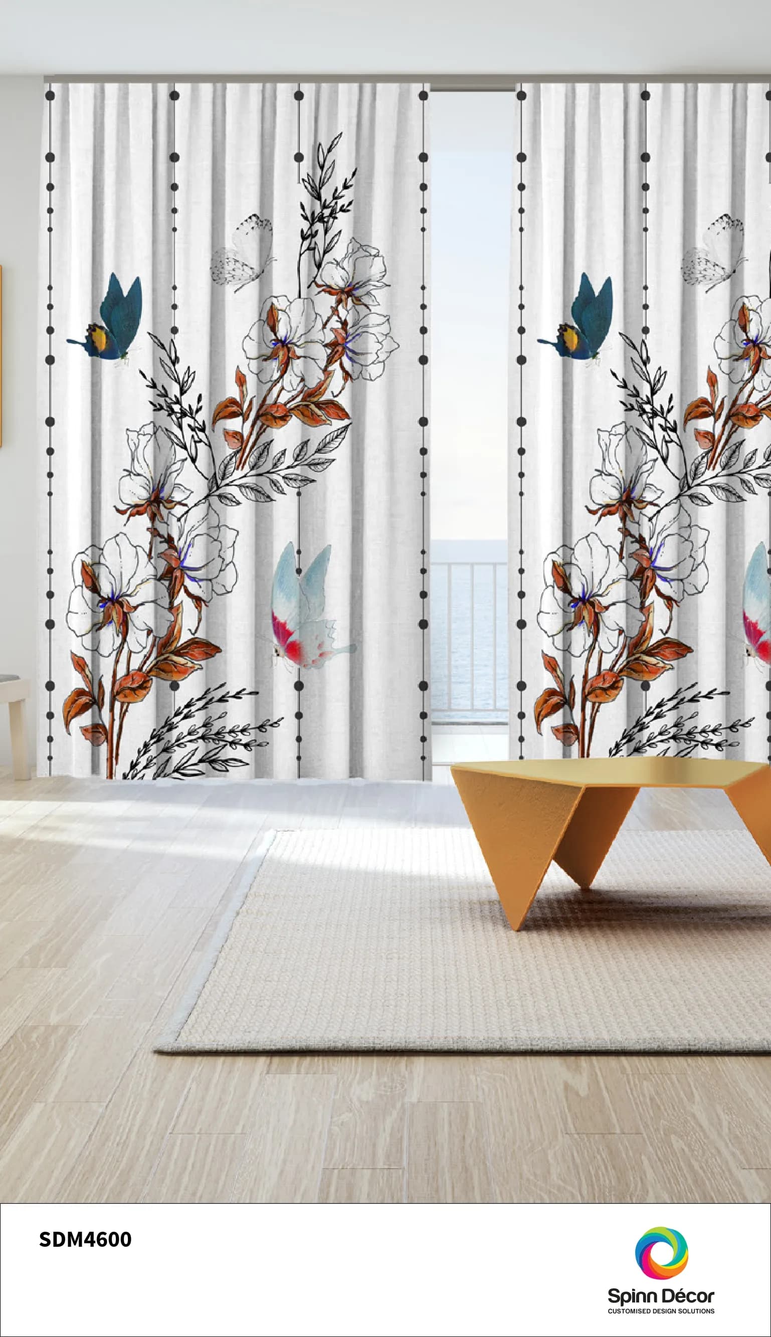 Customized Curtains | SDM4600 | Spin Decor